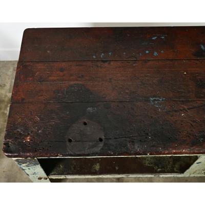 French 20th Century Industrial Work Bench