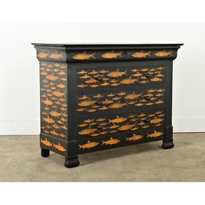 French 20th Century Louis Philippe Style Commode