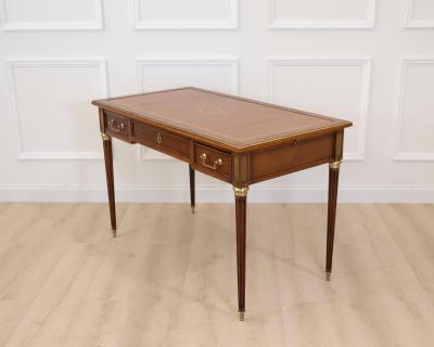 French 20th Century Louis XVI Style Flat Desk