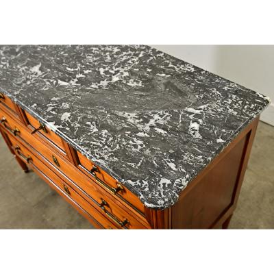 French 20th Century Louis XVI Style Fruitwood Commode