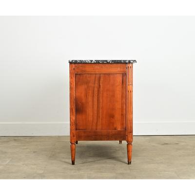 French 20th Century Louis XVI Style Fruitwood Commode