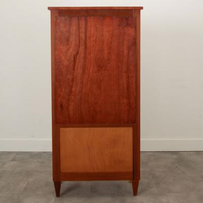 French 20th Century Mahogany Vitrine