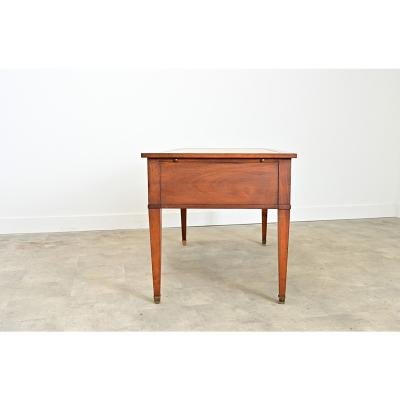 French 20th Century Mahogany and Leather top Desk