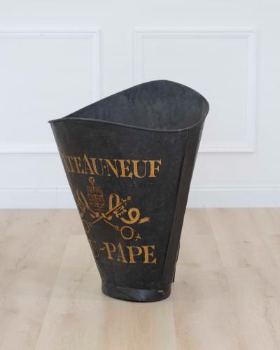 French 20th Century Painted Grape Picking Hod