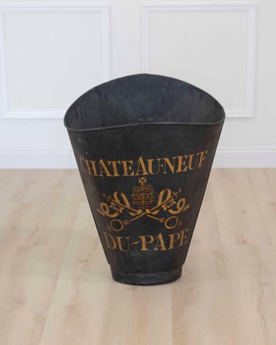 French 20th Century Painted Grape Picking Hod