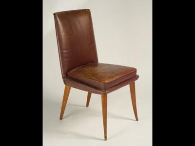 French 50s set of 4 dining chairs in cherry