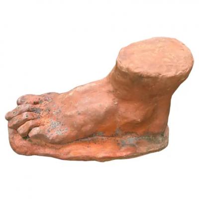 French Academic Sculpture Of A Foot