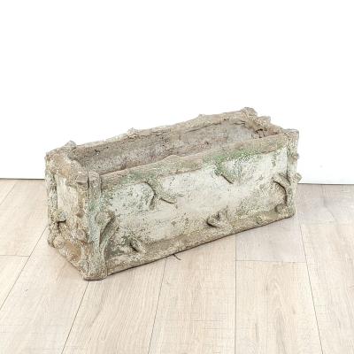 French Antique Cast Stone Planter circa 1880