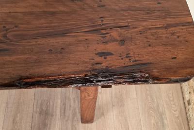 French Antique Farmhouse Table 19th century