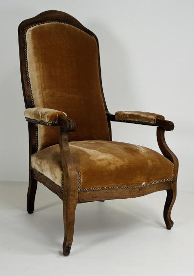 French Antique Voltaire Chair