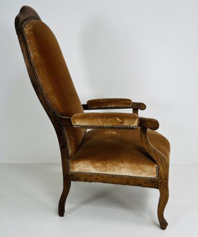 French Antique Voltaire Chair