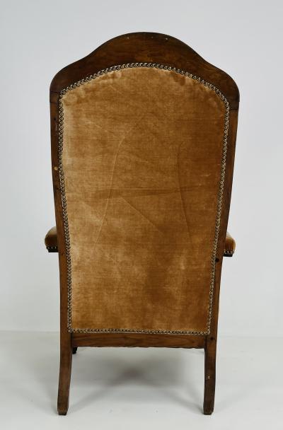 French Antique Voltaire Chair
