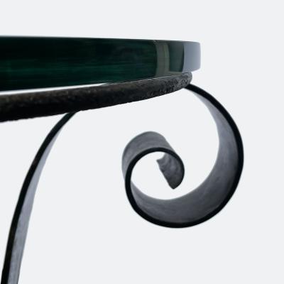 French Art Deco 1940s Wrought Iron Coffee Table