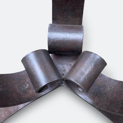 French Art Deco 1940s Wrought Iron Coffee Table