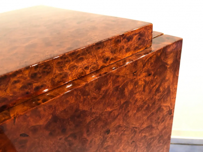 French Art Deco Amboyna Sideboard 1940s
