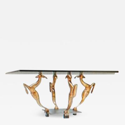 French Art Deco Antelope Coffee Table LU161924752243