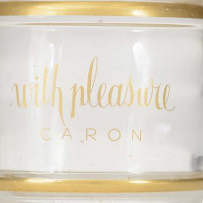 French Art Deco Baccarat Caron Perfume Bottle