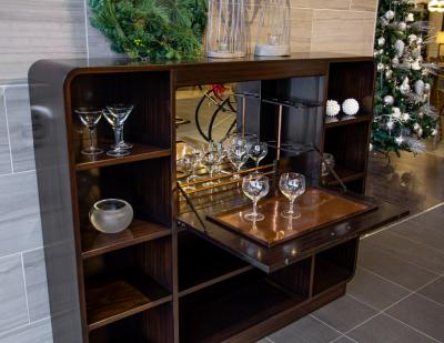 French Art Deco Bar Cabinet Circa 1950 s