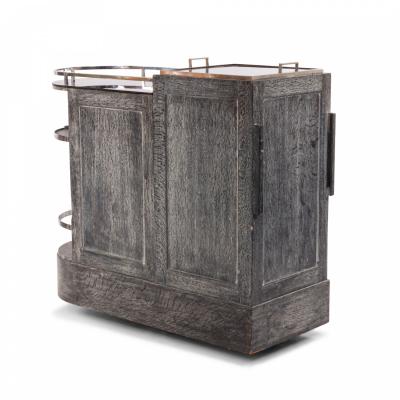 French Art Deco Bar Cart Wagon