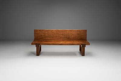 French Art Deco Bench France ca 1930s