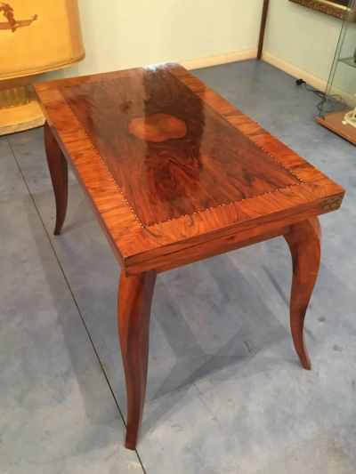 French Art Deco Card Table 1940