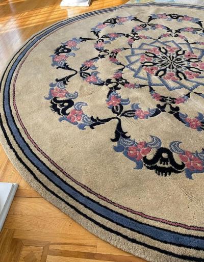 French Art Deco Carpet by Leleu