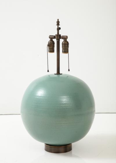 French Art Deco Ceramic Lamp