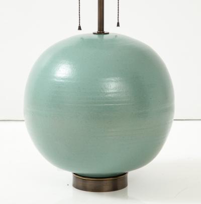 French Art Deco Ceramic Lamp