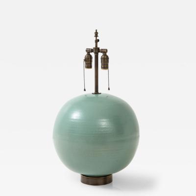 French Art Deco Ceramic Lamp