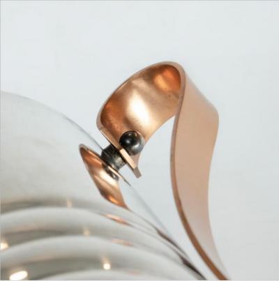 French Art Deco Champagne Bucket with Inscription