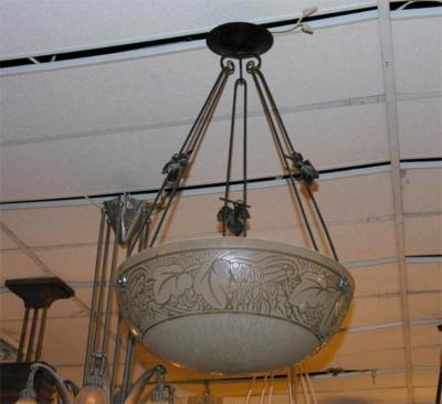 French Art Deco Chandelier