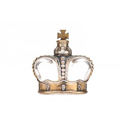 French Art Deco Crown Jewel by Matchabelli Perfume Bottle