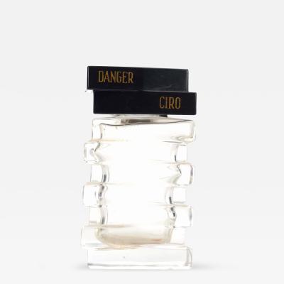 French Art Deco Dange for Ciro Brosse Perfume Bottle