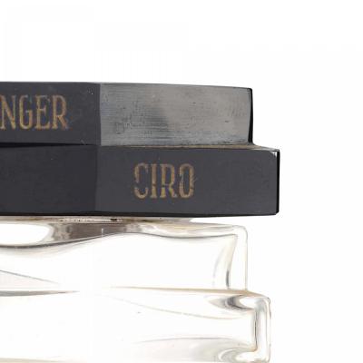 French Art Deco Danger for Ciro Brosse Perfume Bottle