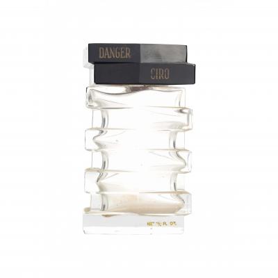 French Art Deco Danger for Ciro Brosse Perfume Bottle