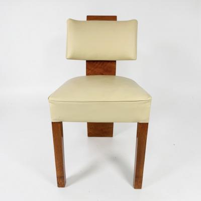 French Art Deco Desk Chair 1940s