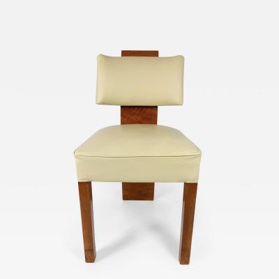 French Art Deco Desk Chair 1940s