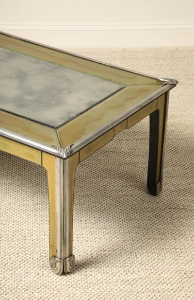 French Art Deco Eglomise Coffee Table circa 1940
