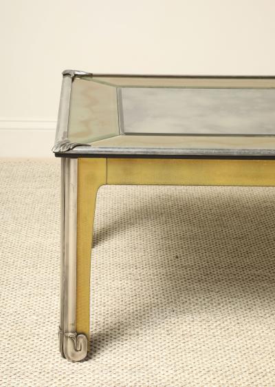French Art Deco Eglomise Coffee Table circa 1940