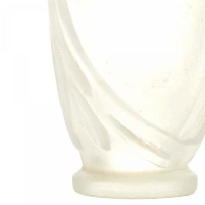 French Art Deco Frosted Glass Perfume Bottle