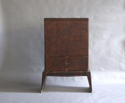 French Art Deco Lacquered Bar