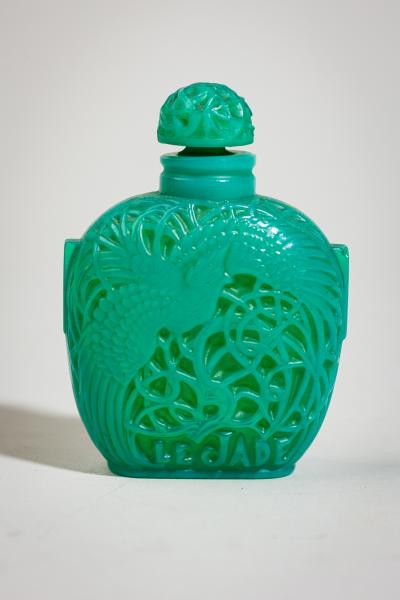French Art Deco Le Jade by Roger Et Gallet Lalique Perfume Bottle