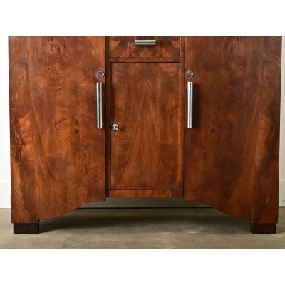 French Art Deco Mahogany Buffet