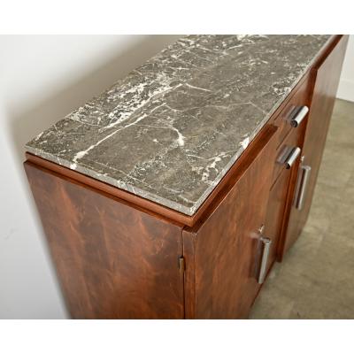 French Art Deco Mahogany Buffet