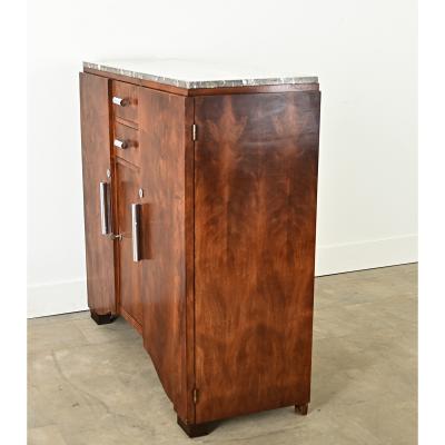 French Art Deco Mahogany Buffet
