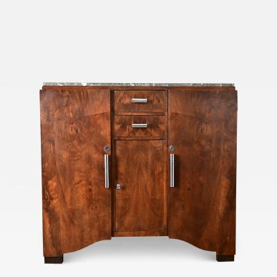 French Art Deco Mahogany Buffet