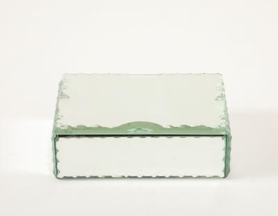 French Art Deco Mirrored Box