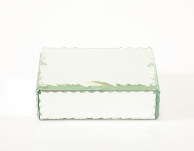 French Art Deco Mirrored Box