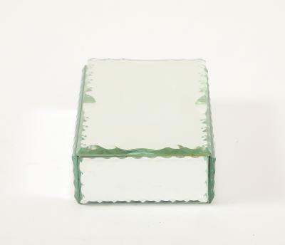 French Art Deco Mirrored Box