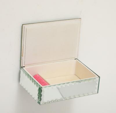 French Art Deco Mirrored Box